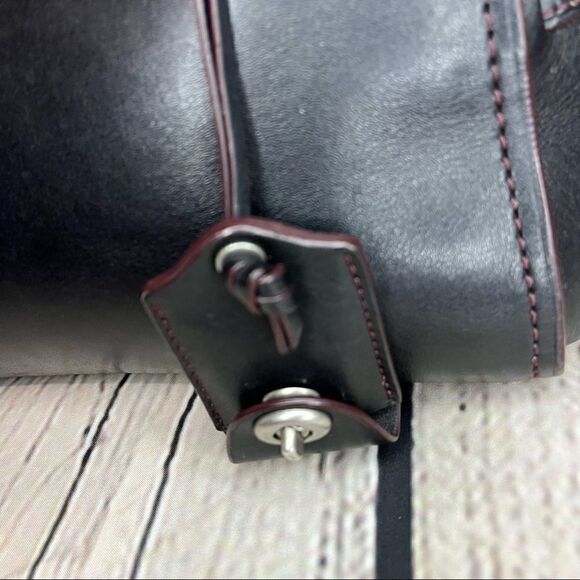 Coach Vintage Leather Ace Satchel Handbag - Picture 6 of 14